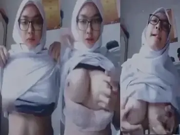 Nadira Jilbab Ukhti Pamer Dada Mulus Viral