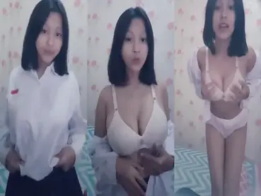 Rara Nadifa Pakai Seragam SMP Ngewe Ranjang